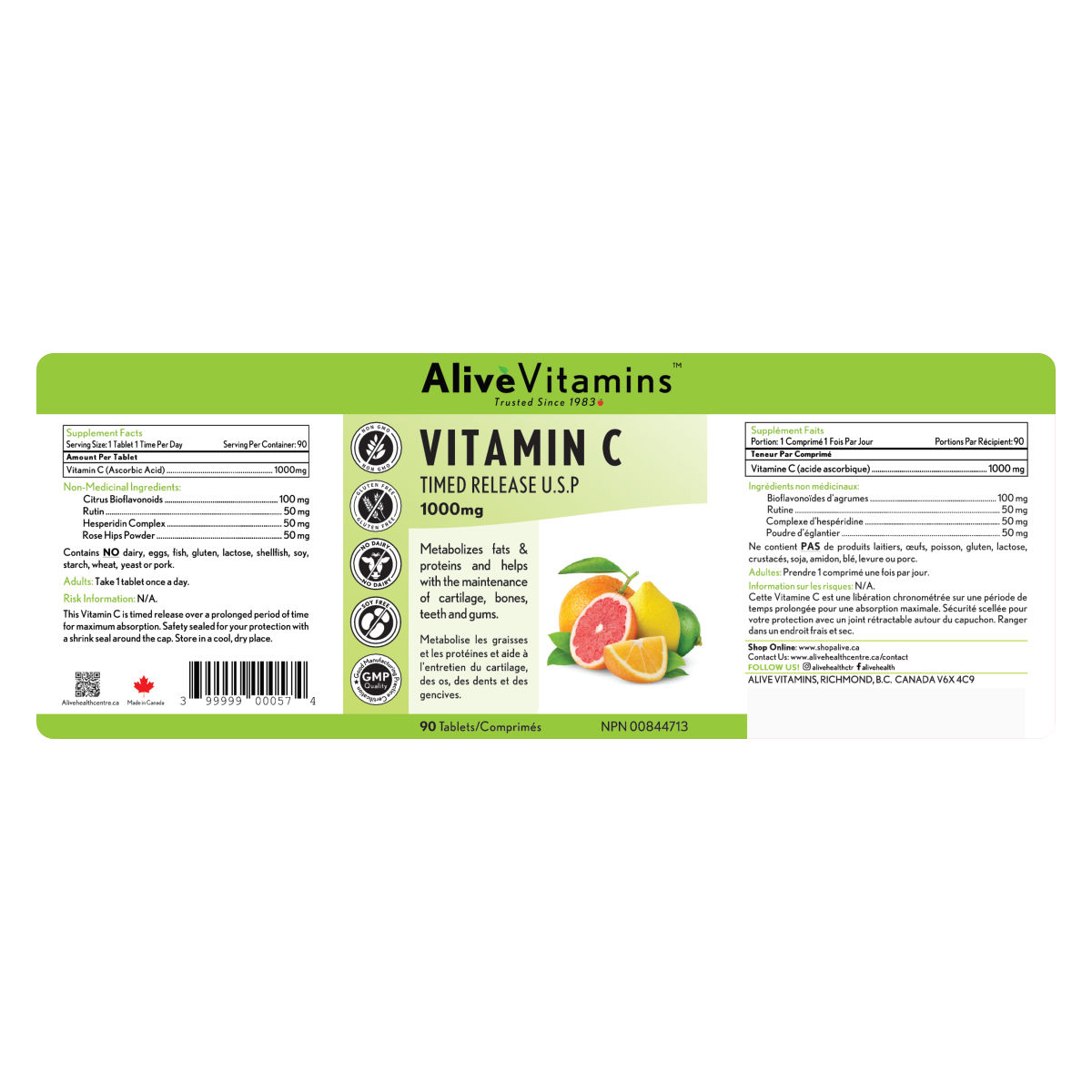 Vitamin C – ShopAlive.ca