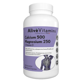 Calcium 500 mg & Magnesium 250 mg