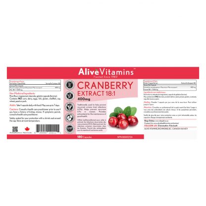 Pure Cranberry Extract 18:1 - Image 2