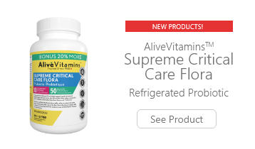 New Product: AliveVitamins Supreme Critical Cre Flora