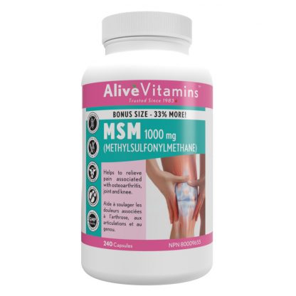 MSM 1000mg - Methylsulfonylmethane