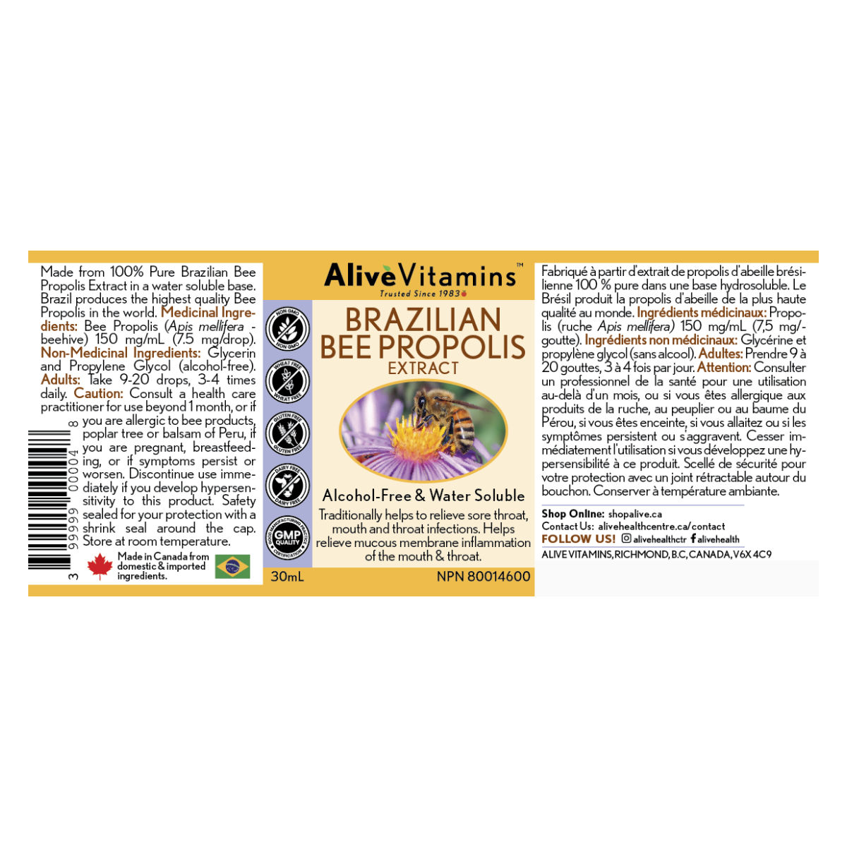 Brazilian Bee Propolis Extract - Image 2