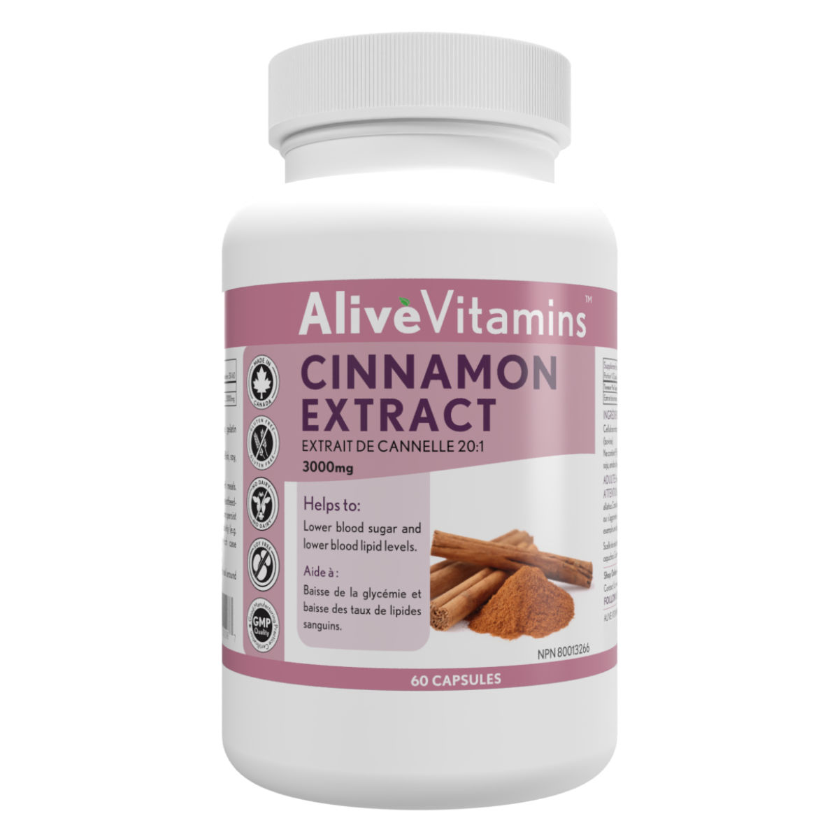 Cinnamon Extract 201 ShopAlive.ca
