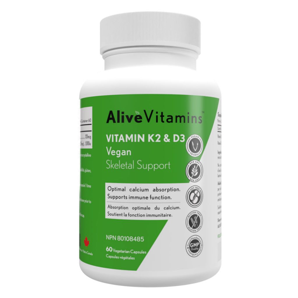 Vitamin K2 & D3 (Vegan) ShopAlive.ca