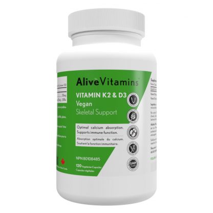 Vitamin K2 & D3 (Vegan)