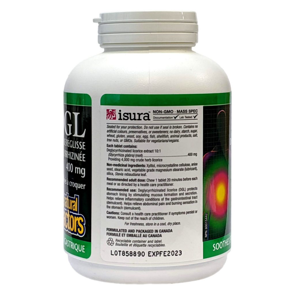 DGL Deglycyrrhizinated Licorice Root ShopAlive.ca