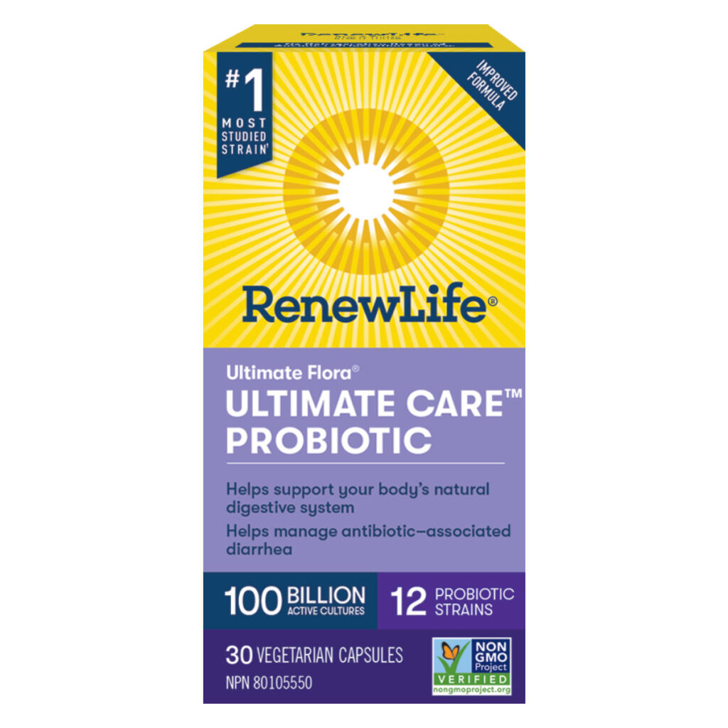 Ultimate Care Probiotic, 100 Billion Active Cultures ShopAlive.ca