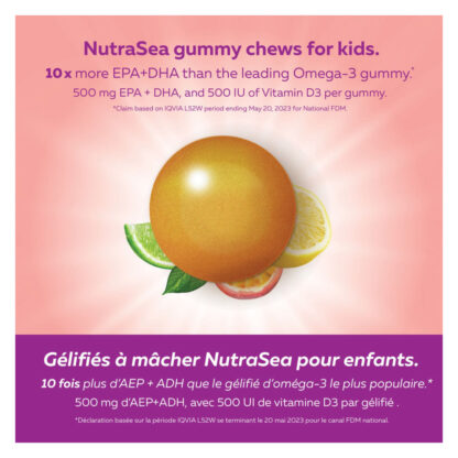 NutraSea Omega-3 Kids Gummy Chews - Image 2