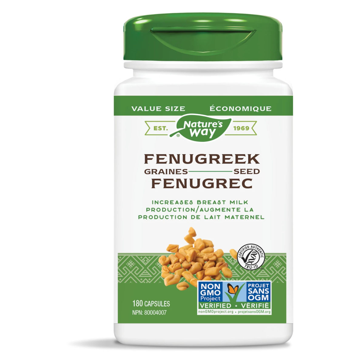 Nature’s Way Fenugreek 610mg ShopAlive.ca
