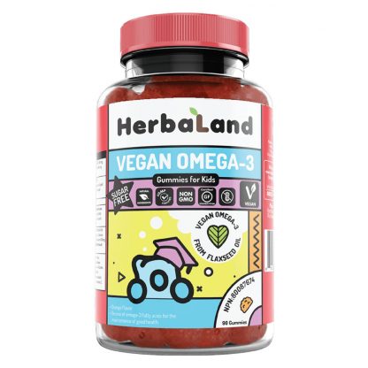 Herbaland Vegan Omega-3 Gummies for Kids