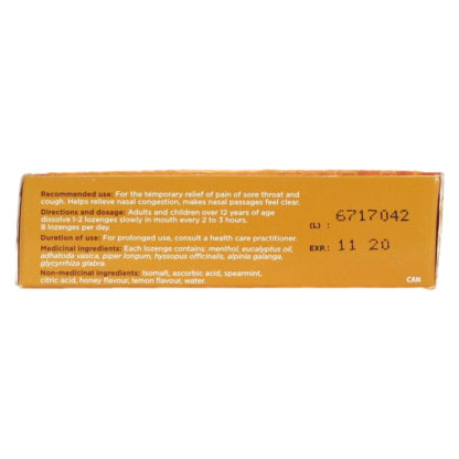Herbion Cough Lozenges - Honey-Lemon, Sugar-Free - Image 2