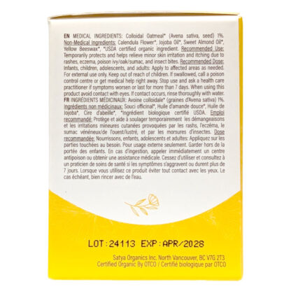 Satya Organic Eczema Relief Balm - Image 4