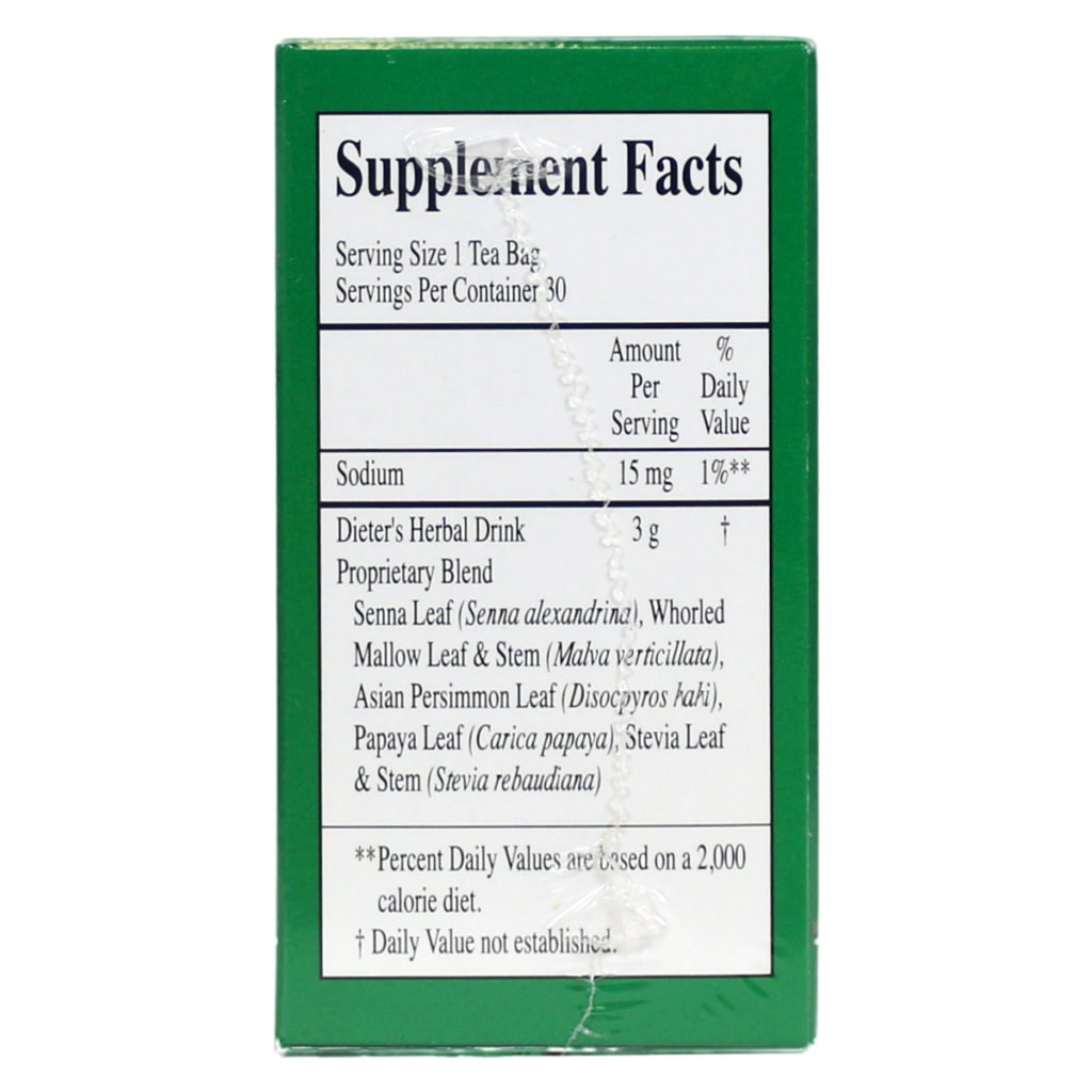 Dieters’ Drink Herbal Tea ShopAlive.ca