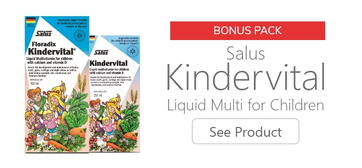 Salus Kindervital Liquid Multivitamins for Children