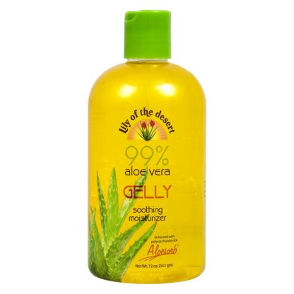 Lily Of The Desert Aloe Vera Gelly 99% Cert Organic 12oz