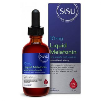 Melatonin Liquid - 10 mg - Black Cherry
