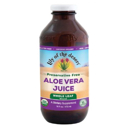 Organic Whole Leaf Aloe Vera Juice Concentrate