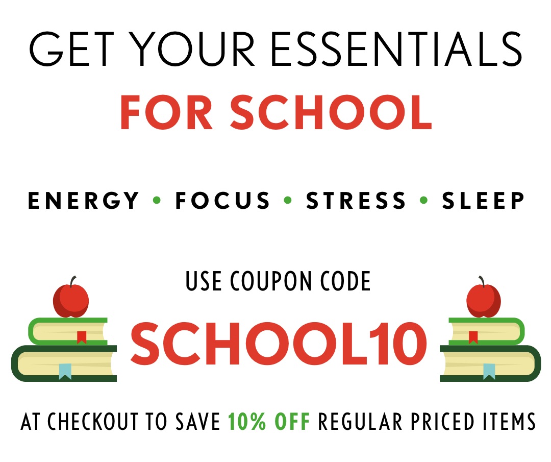 Get your essentials for school! Use coupon code SCHOOL10 for 10% OFF regular priced items!